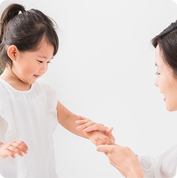 お子さんの健康を一緒に守る