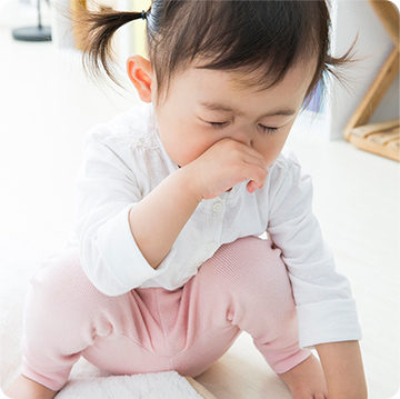 お子さんの健康を一緒に守る