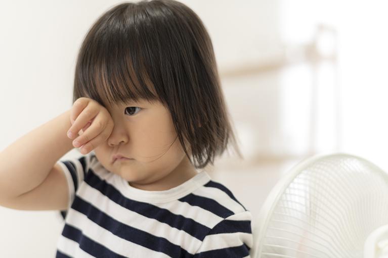 子どものダニアレルギーの症状