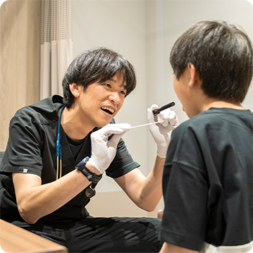 お子さんの健康を一緒に守る